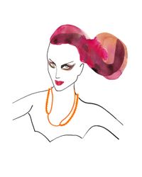 FLorian - Orange Double Necklace - Lyst