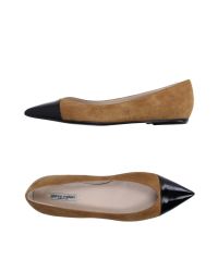 Gianna Meliani - Brown Ballet Flats - Lyst