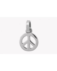 Tateossian - Metallic Tokyo Peace Charm In Silver for Men - Lyst