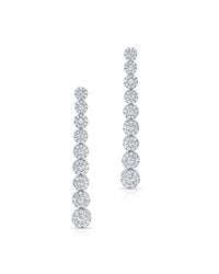 Anne Sisteron - Multicolor 18kt White Gold Diamond Divine Earrings - Lyst