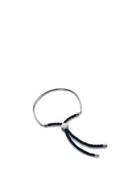 Monica Vinader | Black Fiji Bracelet | Lyst