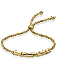 Monica Vinader | Green Esencia Friendship Bracelet | Lyst