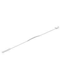 Anne Sisteron - Metallic 14kt White Gold Bezel Set Diamond Bracelet - Lyst