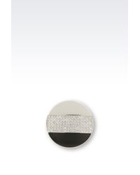 Emporio Armani | Gray Ring | Lyst