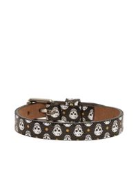 Alexander McQueen | Multicolor Single Wrap Skull Bracelet | Lyst
