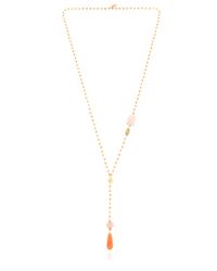 Katerina Psoma | Pink Rosary Necklace | Lyst