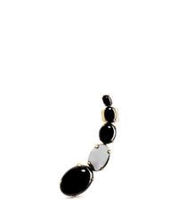 Ela Stone | Black 'lior' Graduating Stone Single Creeper Earring | Lyst