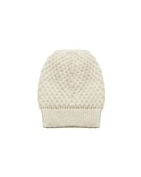 Alice + Olivia - White Chunky Knit Hat - Lyst
