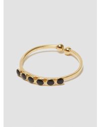 Medecine Douce - Metallic Ions Ring Black - Lyst