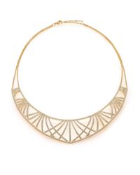 Adriana Orsini | Metallic Elevate Pavé Crystal Bib Necklace | Lyst