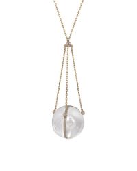 Noor Fares | White Ethera Pendant | Lyst