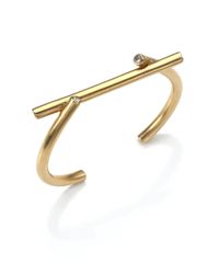 Kelly Wearstler | Metallic Mina Moonstone Cuff Bracelet | Lyst