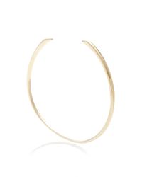 Sydney Evan | Metallic Doorstop Bangle in 14k Yellow Gold | Lyst