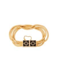Trina Turk | Black Magnetic Bracelet | Lyst