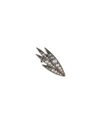 Lulu Frost - Datura Ear Cuff - Blue - Lyst