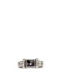 Philippe Audibert | Metallic Barbara Square Stone Ring | Lyst