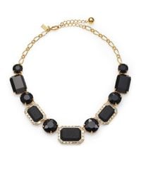 kate spade new york | Black Jackpot Jewels Necklace | Lyst