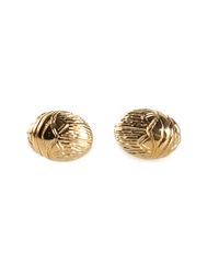 Aurelie Bidermann | Metallic Scarab Earrings | Lyst