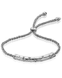 Monica Vinader | Metallic Esencia Scatter Friendship Bracelet | Lyst