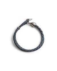 Lulu Frost - Blue George Frost G. Frost Double Harpoon Bracelet Navy for Men - Lyst