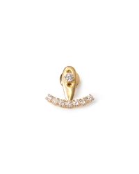 Yvonne Léon | Metallic Seven Diamond Earrings | Lyst
