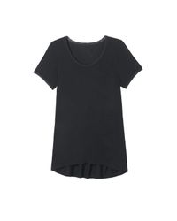 Rebecca Taylor Black Mia Tee