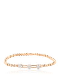 Hulchi Belluni | Metallic Gold Bracelet With Diamonds | Lyst