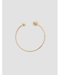 Titlee - Metallic Soho Bangle Gold - Lyst