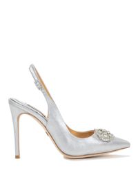 Badgley Mischka | Sansa-ii Metallic Evening Shoe | Lyst