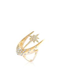 Venyx | Metallic 18k Yellow Gold Parrot Star Fish Ring | Lyst