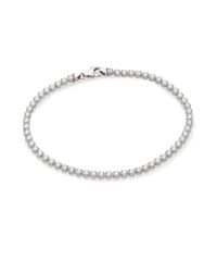 Adriana Orsini | Metallic Mini Tennis Bracelet | Lyst