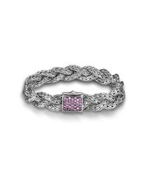 John Hardy | Metallic Small Braided Bracelet | Lyst