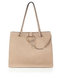 Chloé | Beige Faye Medium Tote | Lyst