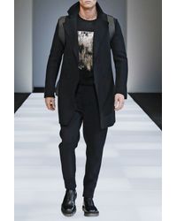 Emporio Armani | Gray Jumper In Virgin Wool for Men | Lyst