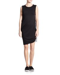 Elie Tahari | Black Nadia Terry Sheath Dress | Lyst