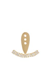 Yvonne Léon | Metallic Diamond Earring | Lyst