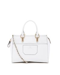 Trina Turk | White Private Villa Satchel | Lyst