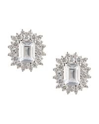 CZ by Kenneth Jay Lane Multicolor Earrings