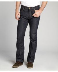 dark blue jeans straight leg