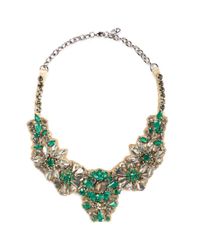Valentino | Pink Crystal Satin Backing Choker | Lyst