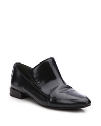3.1 Phillip Lim | Black Louie Leather Loafers | Lyst