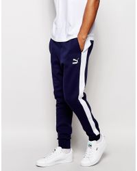 puma skinny tracksuit bottoms