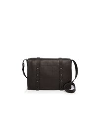 Via Spiga | Black Norma Flap Medium Messenger | Lyst
