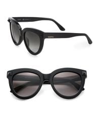 Valentino | Black Rock Stud 52mm Cat's-eye Sunglasses | Lyst
