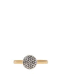 Monica Vinader | Metallic Ava Button Ring | Lyst