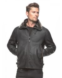 Marc New York | Black Kane Faux-Leather Jacket for Men | Lyst