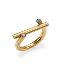 Kelly Wearstler | Metallic Mina Moonstone Ring | Lyst