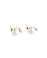 Pamela Love | Metallic Single Gravitation Earring In Yellow Gold | Lyst