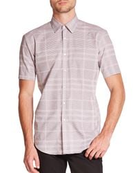Burberry | Purple Melthorpe Cotton Sportshirt for Men | Lyst