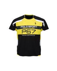 Ralph Lauren | Black "p-67" Micro-dot T-shirt for Men | Lyst